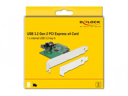 DeLOCK 89029 nätverkskort/adapters Intern SATA, USB 3.2 Gen 2 (3.1 Gen 2)