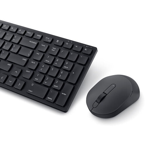 DELL Pro kompakt och tyst tangentbord och mus – KM555 - Tysk (QWERTZ)