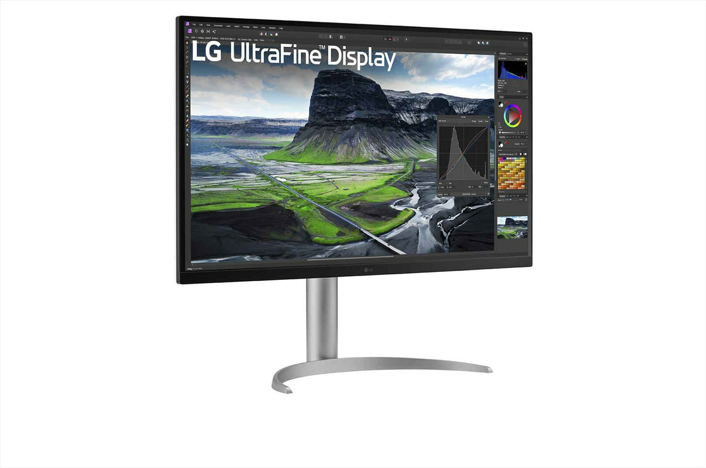 LG 32UQ850V-W platta pc-skärmar 80 cm (31.5") 3840 x 2160 pixlar 4K Ultra HD LED