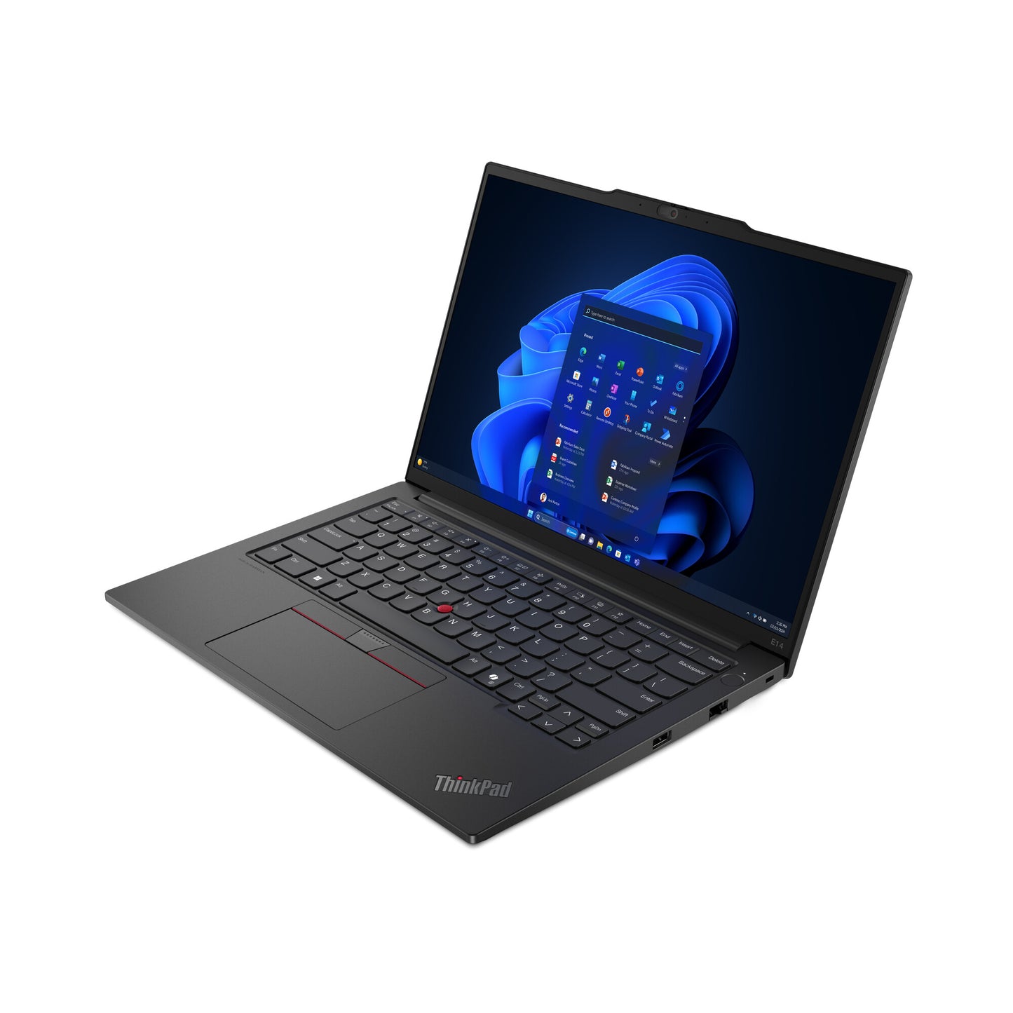 Lenovo ThinkPad E14 Gen 6 (AMD) AMD Ryzen™ 5 7535HS Bärbar dator 35,6 cm (14") WUXGA 16 GB DDR5-SDRAM 512 GB SSD Wi-Fi 6E (802.11ax) Windows 11 Pro Engelsk Svart