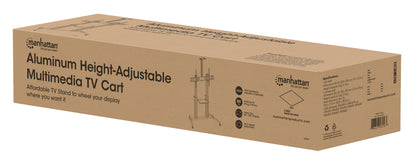 Manhattan 462563 tv-fäste 2,54 m (100") Svart, Silver