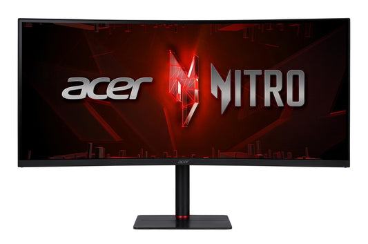 Acer Nitro XV5 XV345CURV3bmiphuzx platta pc-skärmar 86,4 cm (34") 3440 x 1440 pixlar UltraWide Quad HD LCD Svart