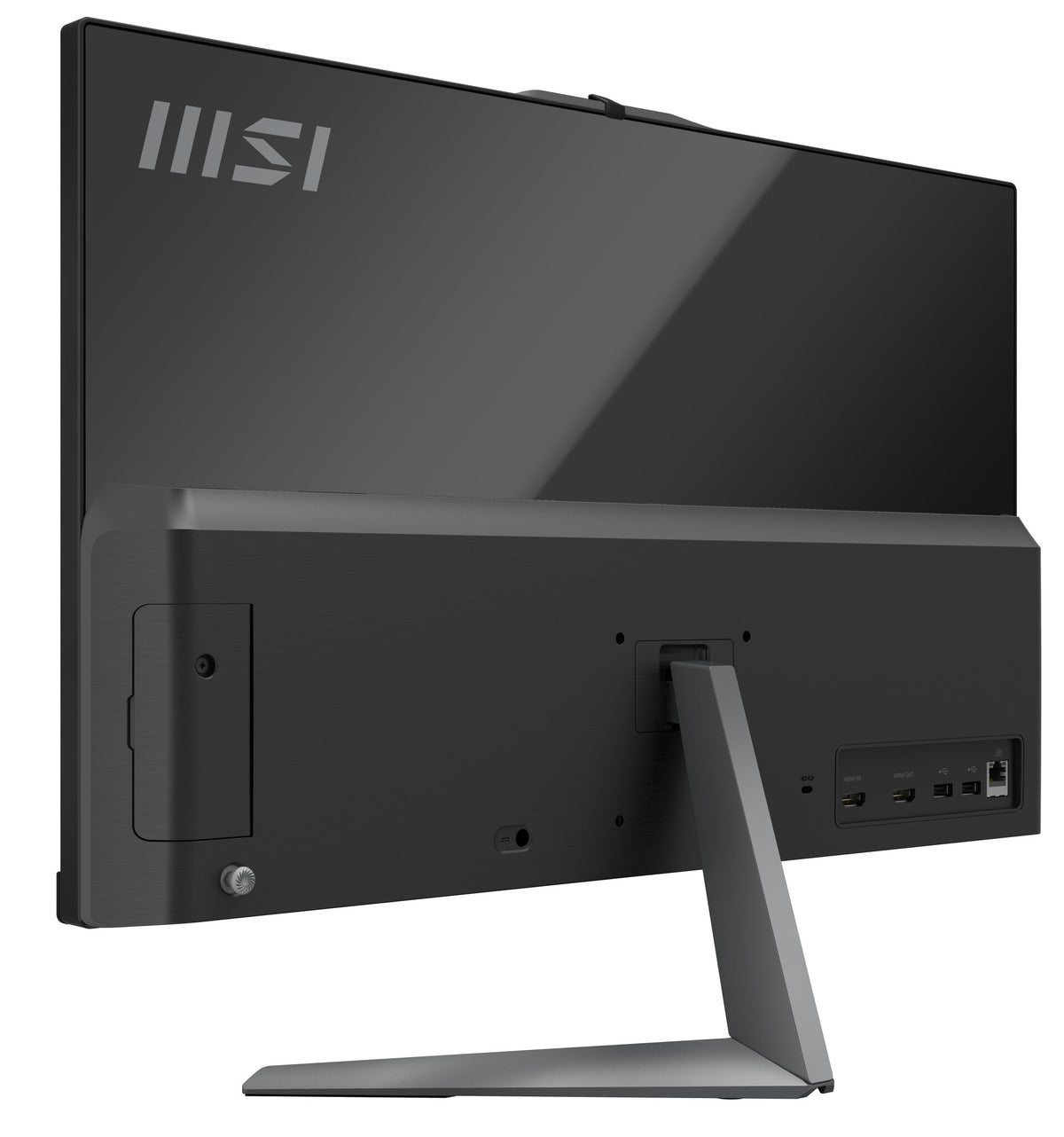 MSI Modern AM242P 1M-1204DE Intel Core 3 100U 60,5 cm (23.8") 1920 x 1080 pixlar Allt-i-ett-dator 16 GB DDR5-SDRAM 256 GB SSD Windows 11 Pro Wi-Fi 6E (802.11ax) Svart