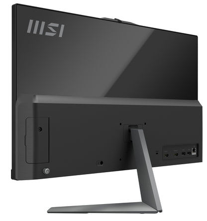 MSI Modern AM242P 1M-1204DE Intel Core 3 100U 60,5 cm (23.8") 1920 x 1080 pixlar Allt-i-ett-dator 16 GB DDR5-SDRAM 256 GB SSD Windows 11 Pro Wi-Fi 6E (802.11ax) Svart
