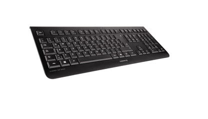 CHERRY DW 3000 tangentbord Mus inkluderad Universal RF Trådlös AZERTY Belgiskt Svart