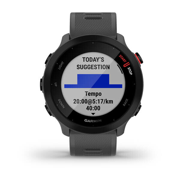Garmin Forerunner 55 MIP 42 mm Digital 208 x 208 pixlar Pekskärm Grå GPS