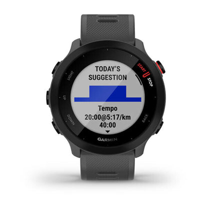 Garmin Forerunner 55 MIP 42 mm Digital 208 x 208 pixlar Pekskärm Grå GPS