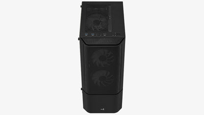 Aerocool Quantum Mesh-G-BK-V2 Midi Tower Svart