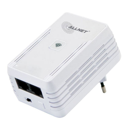 ALLNET ALL1682511V2 PowerLine-nätverksadapter 500 Mbit/s Nätverksansluten (Ethernet) Wi-Fi Vit 1 styck