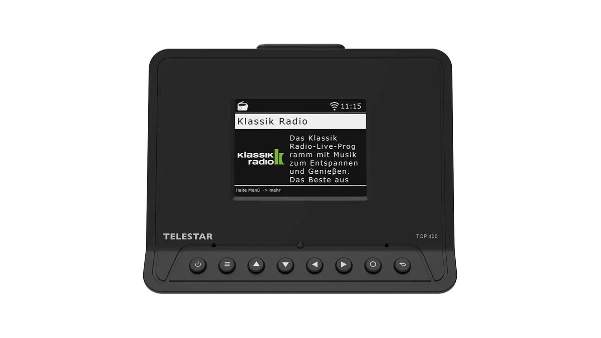 Telestar 5700400 radioapparater Internet Digital Svart