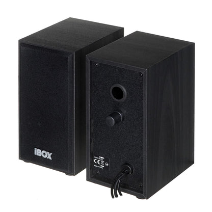 iBox IGLSP1B högtalare 2-vägs Svart Kabel 10 W