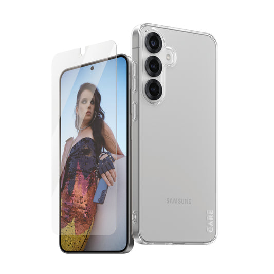 PanzerGlass CARE by ® Fashion 2-in-1 Bundle Samsung Galaxy S25+ Genomskinligt skärmskydd 1 styck