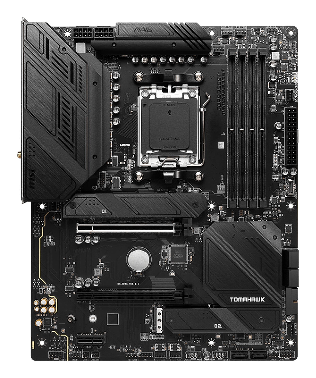 MSI MAG B650 Tomahawk WIFI AMD B650 AM5-sockel ATX