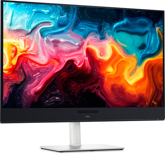 DELL Plus S3225QC platta pc-skärmar 80,3 cm (31.6") 3840 x 2160 pixlar 4K Ultra HD QD-OLED Svart, Silver