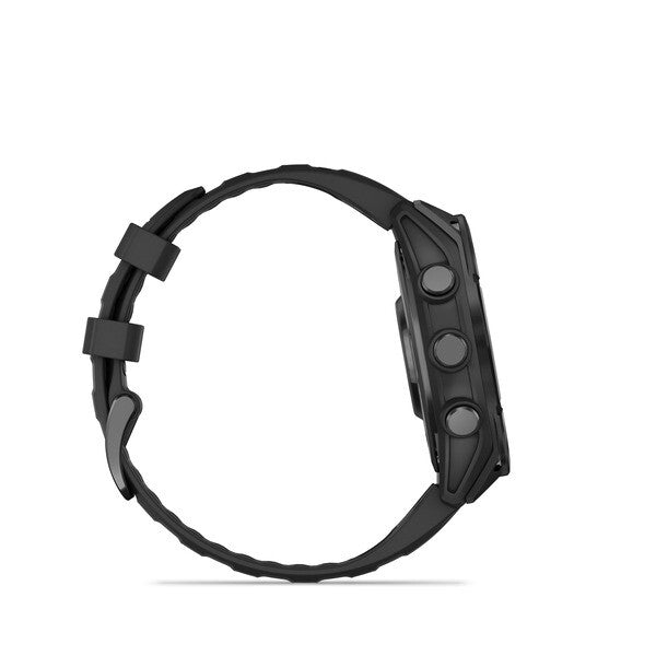 Garmin Fenix 8 3,56 cm (1.4") AMOLED 47 mm Digital 454 x 454 pixlar Pekskärm Svart Wi-Fi GPS