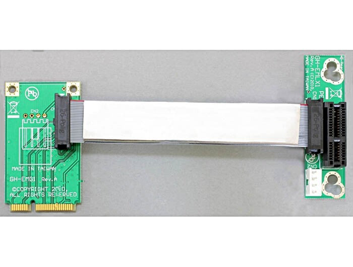 DeLOCK Mini PCI Express/PCI Express nätverkskort/adapters