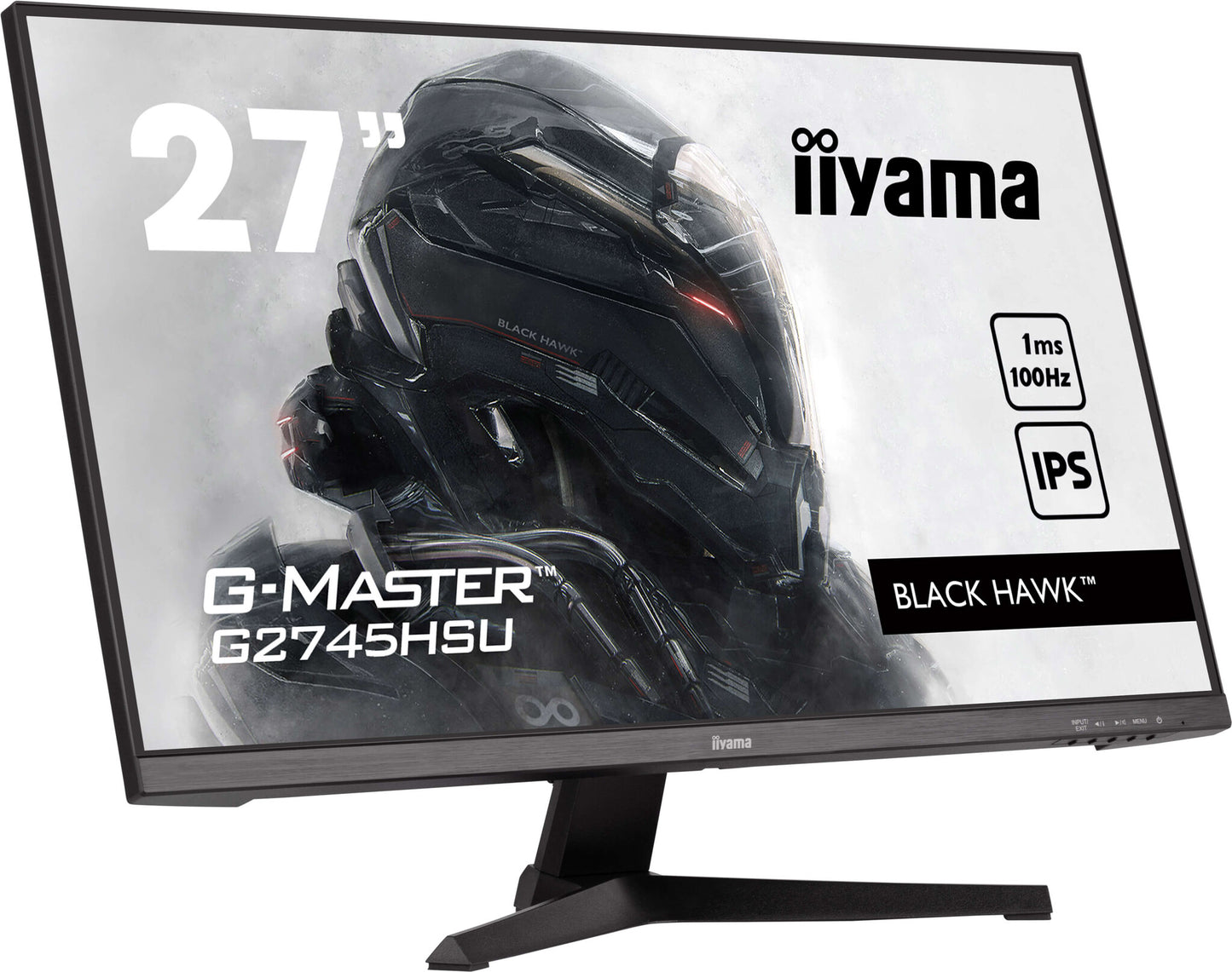 iiyama G-MASTER G2745HSU-B2 LED display 68,6 cm (27") 1920 x 1080 pixlar Full HD Svart