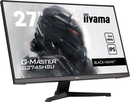 iiyama G-MASTER G2745HSU-B2 LED display 68,6 cm (27") 1920 x 1080 pixlar Full HD Svart