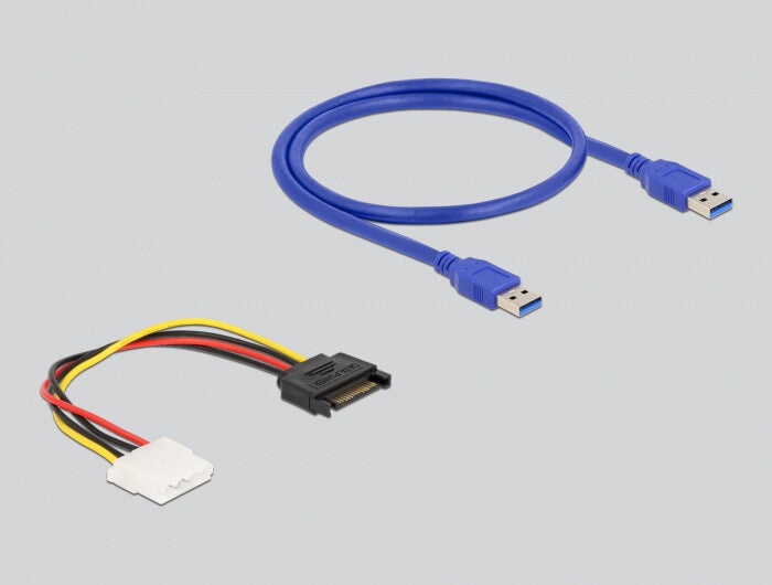 DeLOCK 41430 nätverkskort/adapters Intern PCIe, USB 3.2 Gen 1 (3.1 Gen 1)