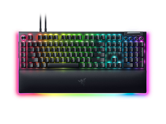 Razer BlackWidow V4 Pro tangentbord Spela USB QWERTY Amerikanskt internationellt Svart