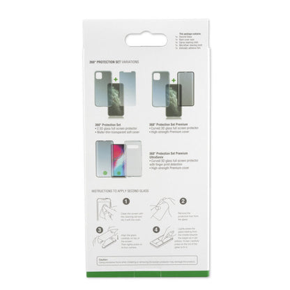 4smarts 360° Protection Set mobiltelefonfodral 17 cm (6.7") Omslag Transparent