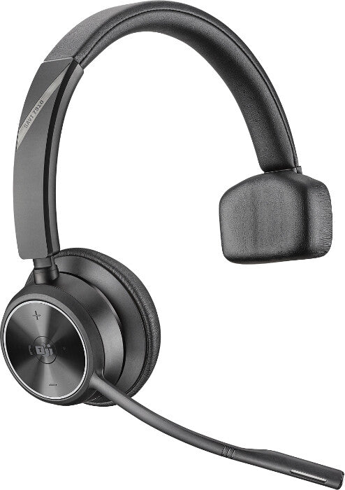POLY Savi 7310 Office Headset Trådlös Handhållen Kontor/callcenter Svart