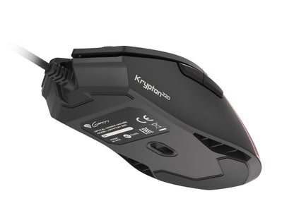 GENESIS Krypton 220 datormöss Spela högerhand USB Type-A Optisk 6400 DPI