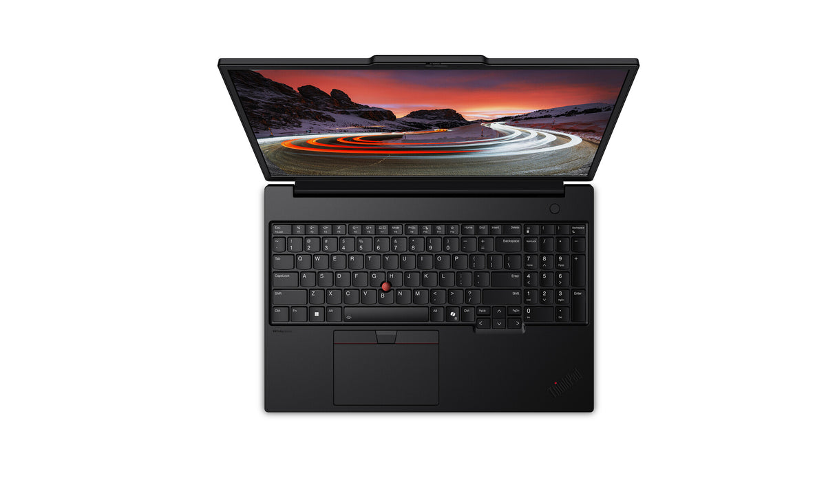 Lenovo ThinkPad P16s Gen 4 (Intel) Intel Core Ultra 7 255H Mobil arbetsstation 40,6 cm (16") WUXGA 32 GB DDR5-SDRAM 1 TB SSD NVIDIA RTX PRO 500 Blackwell Wi-Fi 7 (802.11be) Windows 11 Pro Nordic Svart
