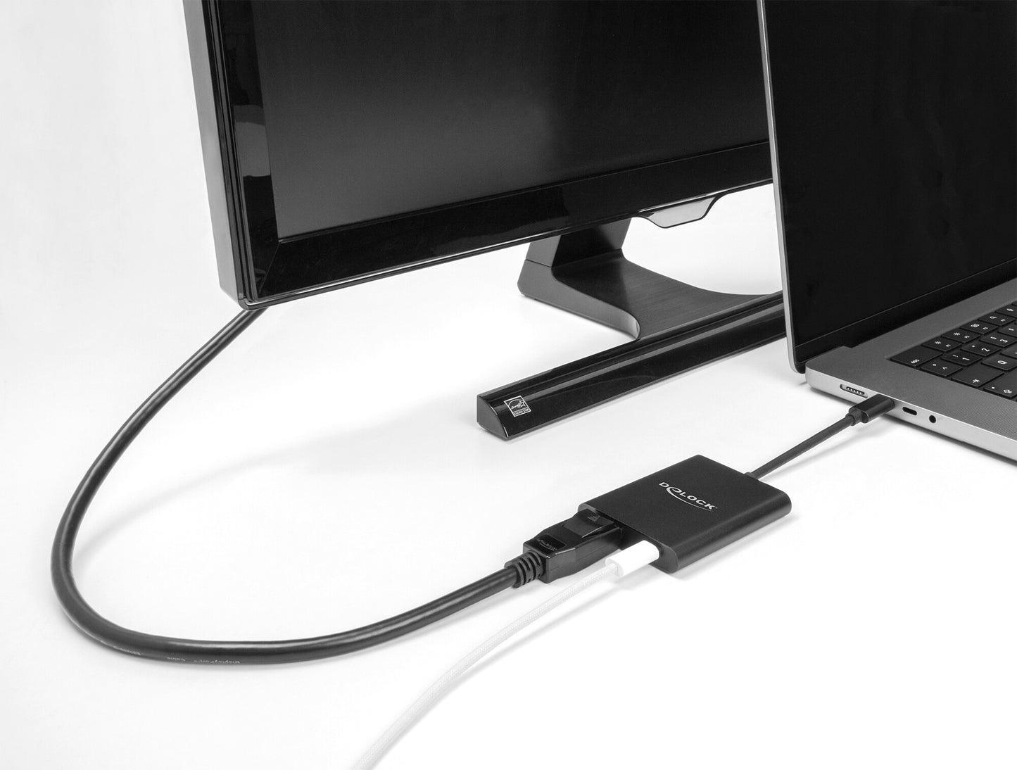 DeLOCK USB Type-C Adapter zu DisplayPort Svart