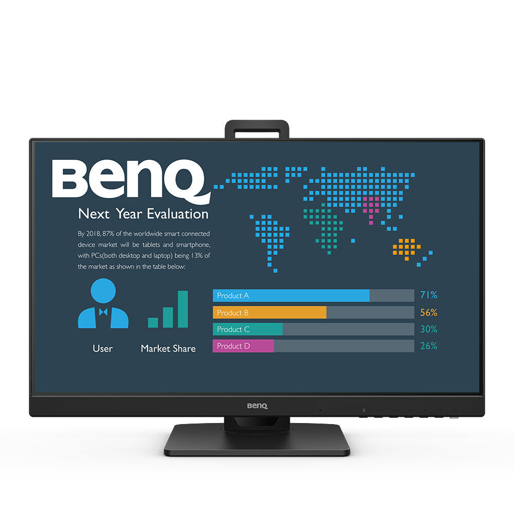 BenQ BL2486TC platta pc-skärmar 60,5 cm (23.8") 1920 x 1080 pixlar Full HD Svart