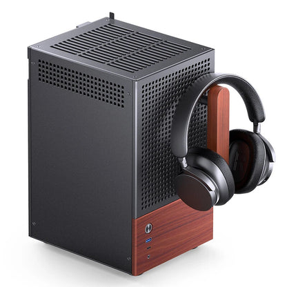 Jonsbo T6 Midi Tower Svart, Trä