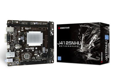 Biostar J4125NHU moderkort Mini-ITX
