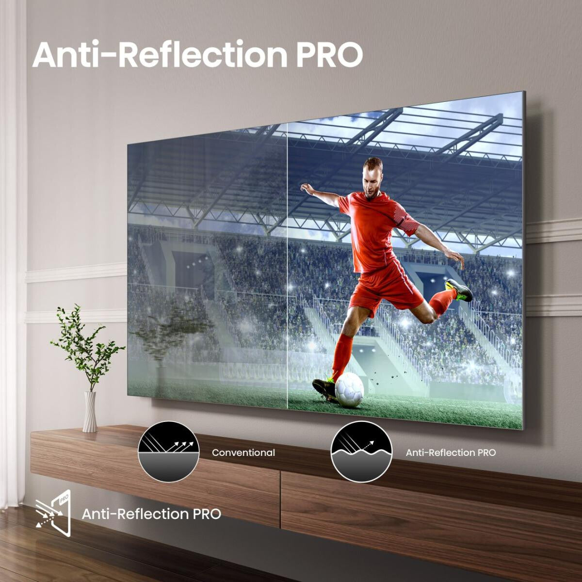 Hisense 55U8Q 139,7 cm (55") 4K Ultra HD Smart-TV Wi-Fi Svart 700 cd/m²
