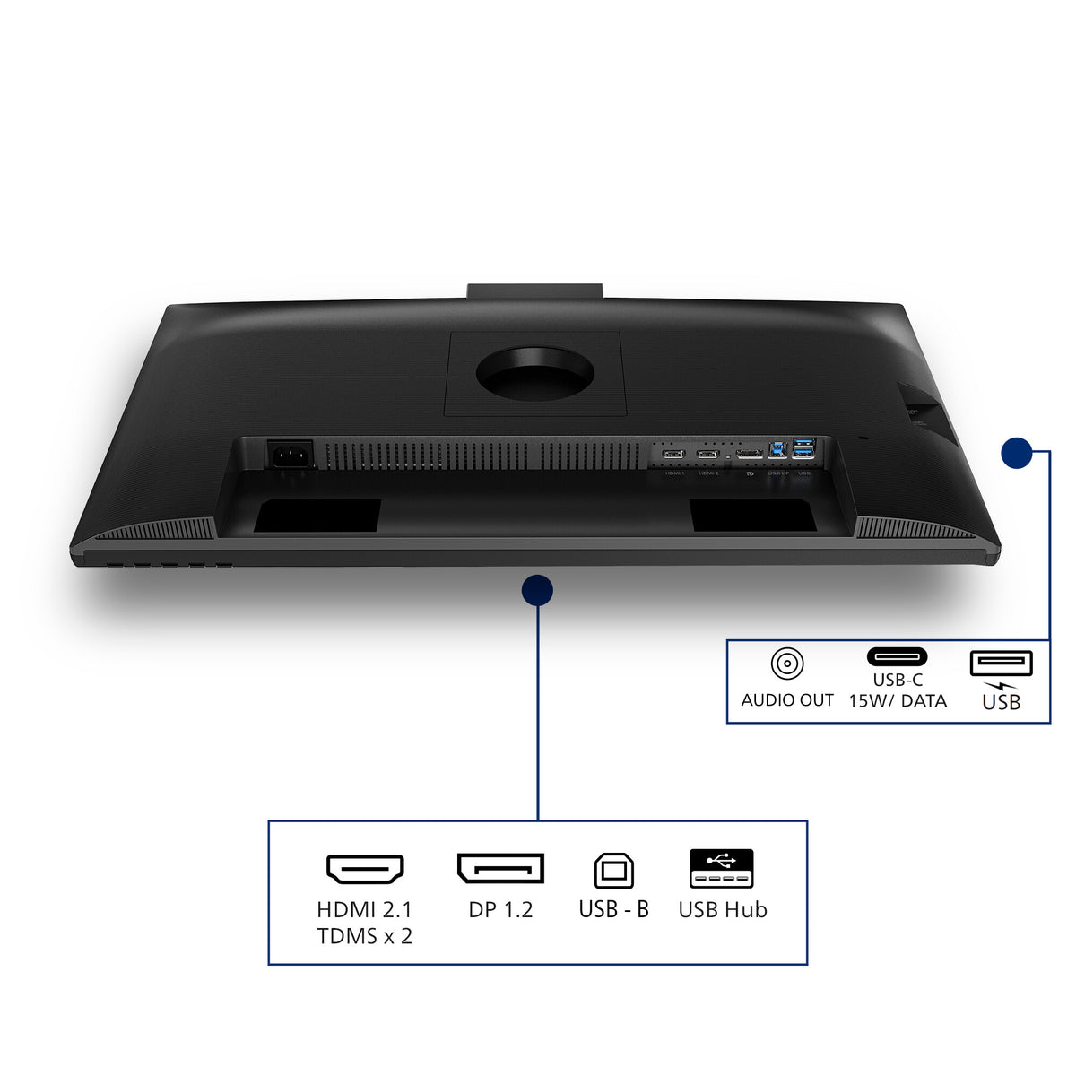 Philips 27B2N3500JH platta pc-skärmar 68,6 cm (27") 2560 x 1440 pixlar Quad HD LCD Svart
