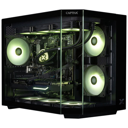 CAPTIVA PC Highend Gaming R90-031 (Ryzen 7 5700X/RTX5070 12GB GDDR7/SSD 1TB/32GB/WLAN/Windows 11 Home 64-bit) AMD Ryzen™ 7 DDR4-SDRAM NVIDIA GeForce RTX 5070 Svart