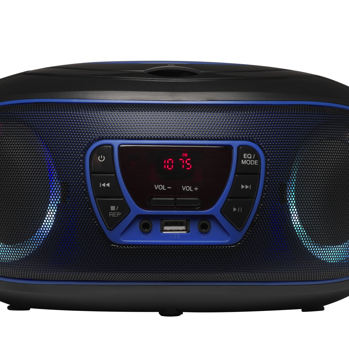 Denver TCL-212BT BLUE Bärbar CD-spelare Svart, Blå