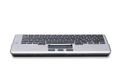 Mousetrapper Alpha & Laptop Stand tangentbord Kontor USB + Bluetooth QWERTY Nordic Svart, Silver