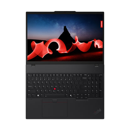 Lenovo ThinkPad T16 Gen 3 Intel Core Ultra 7 155U Bärbar dator 40,6 cm (16") WUXGA 16 GB DDR5-SDRAM 512 GB SSD Wi-Fi 6E (802.11ax) Windows 11 Pro Engelsk Svart
