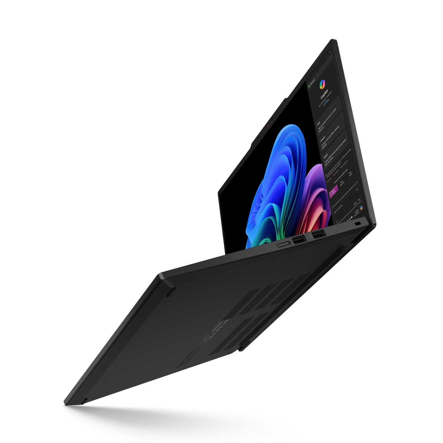 Lenovo ThinkPad T14s Gen 6 (Snapdragon) Copilot+ PC Qualcomm Snapdragon X1E-78-100 Bärbar dator 35,6 cm (14") WUXGA 32 GB LPDDR5x-SDRAM 1 TB SSD Wi-Fi 7 (802.11be) Windows 11 Pro Nordic Svart