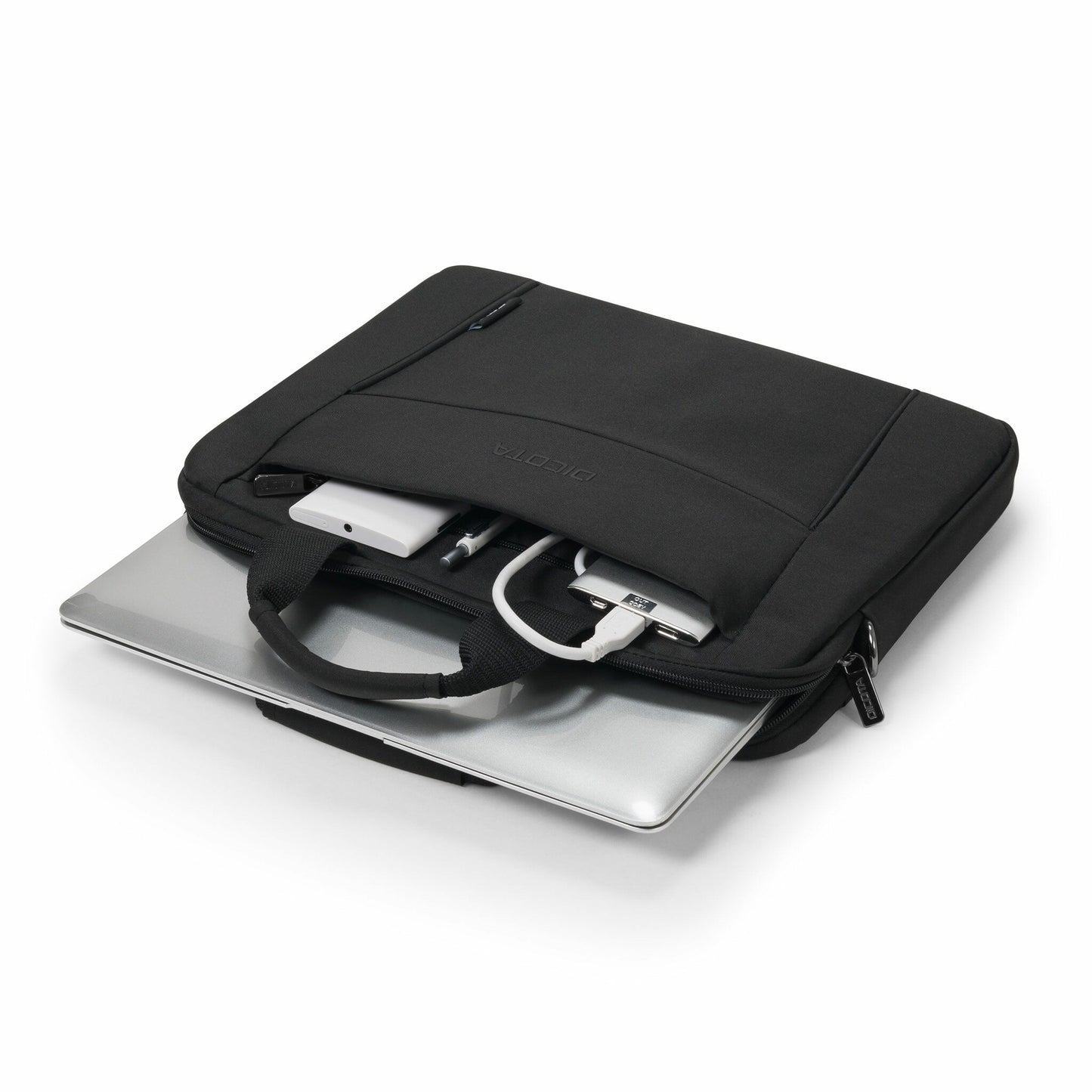 DICOTA Eco Slim Case BASE 39,6 cm (15.6") Toppmatad väska Svart