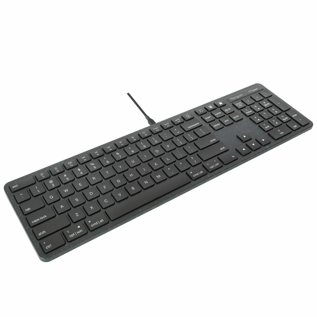 Targus EcoSmart AKB874NO tangentbord Universal USB QWERTY Nordic Svart