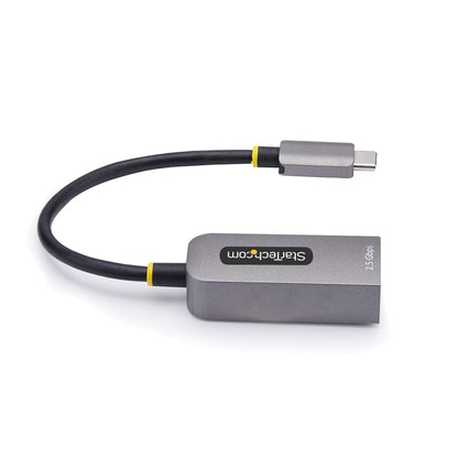 StarTech.com 2,5 GbE USB-C till Ethernet-adapter, NBASE-T NIC, USB 3.0 Type-C 2,5/1G-nätverk med flera hastigheter, Thunderbolt-kompatibel, Windows och Mac