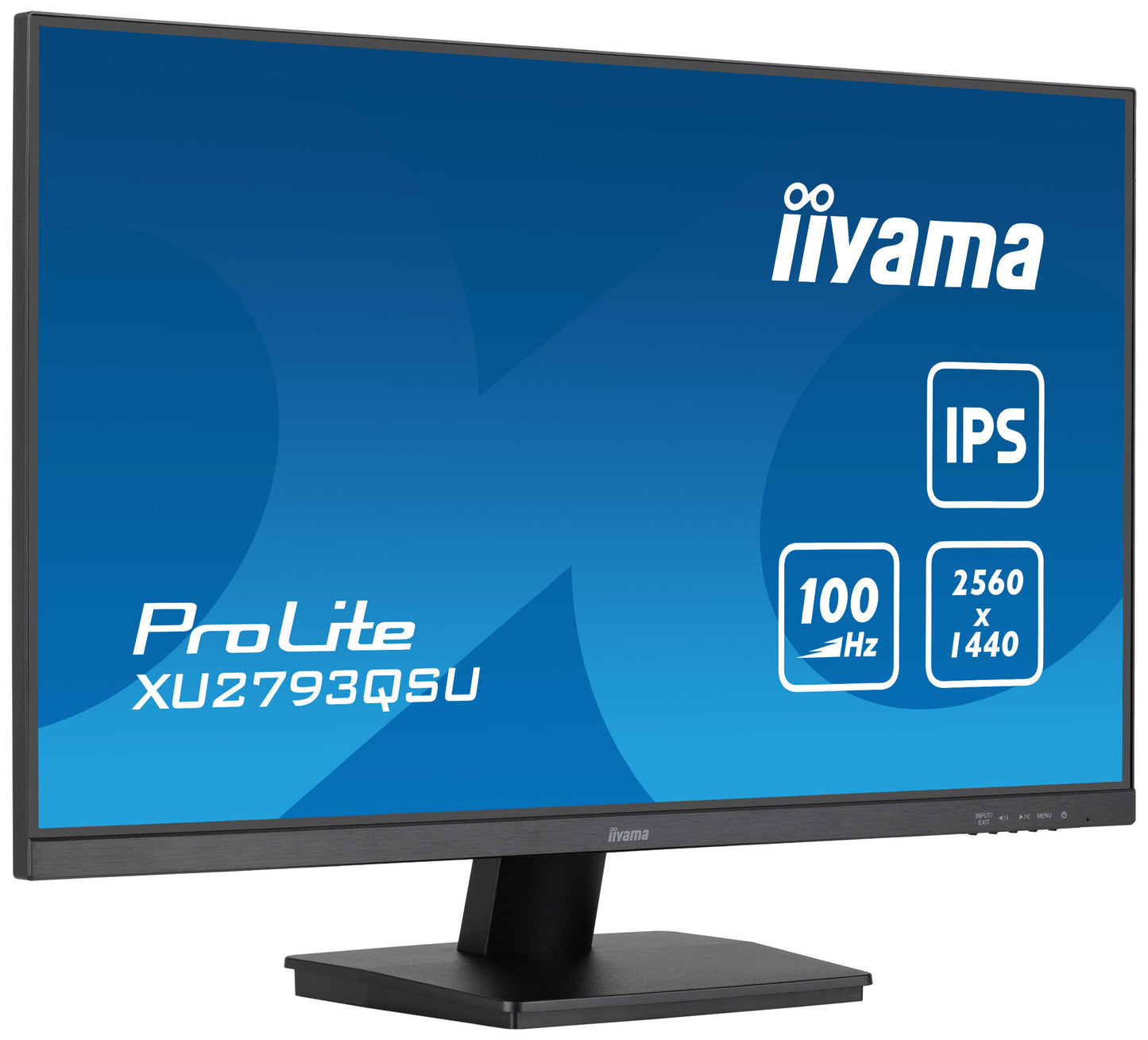 iiyama ProLite XU2793QSU-B7 LED display 68,6 cm (27") 2560 x 1440 pixlar Quad HD Svart