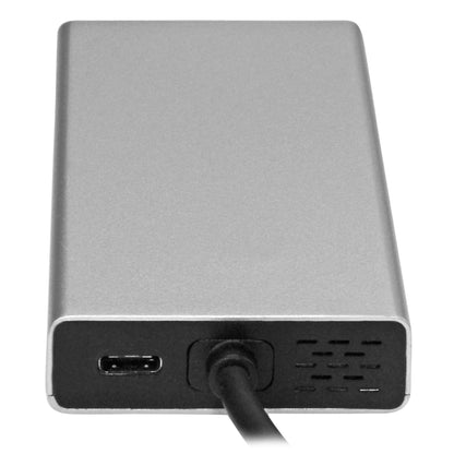 StarTech.com USB-C-multiportadapter med 4K HDMI - 2 USB-A-portar - 60 W PD - Svart