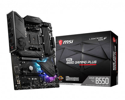 MSI MPG B550 Gaming Plus AMD B550 Uttag AM4 ATX