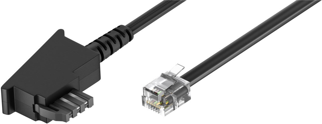 Goobay 68542 telefonkablar 15 m Vit