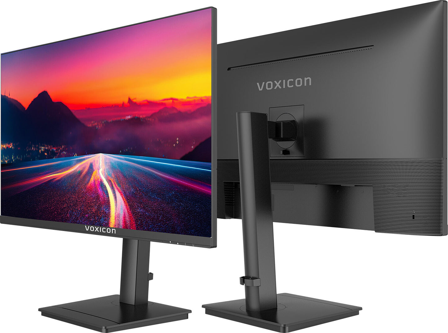 Voxicon VXD-O27QHDPF2 platta pc-skärmar 68,6 cm (27") 2560 x 1440 pixlar Quad HD LED Svart