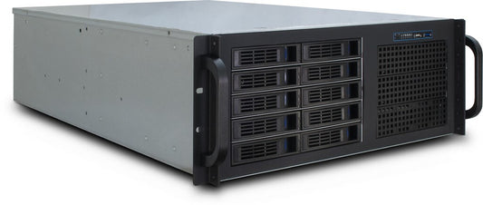 Inter-Tech IPC 4U-4410 Ställning Svart