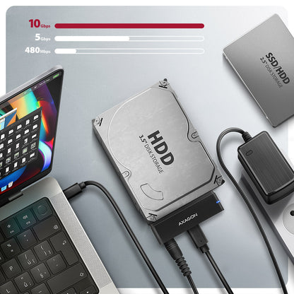 Axagon Nicht kategorisiert nätverkskort/adapters SATA