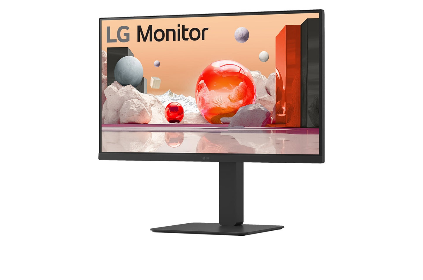 LG 27BA750-B platta pc-skärmar 68,6 cm (27") 1920 x 1080 pixlar Full HD LCD Svart